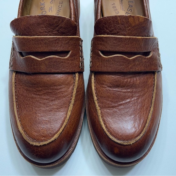 Kork Ease Carlisle Penny Loafer Womens Size 7 M Brown Leather Comfort Shoes - Picture 5 of 12